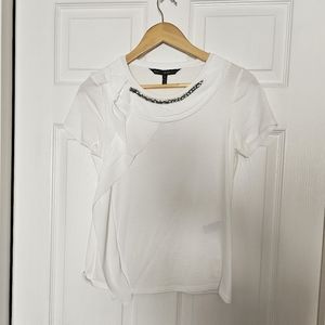 White house black market jeweled top
